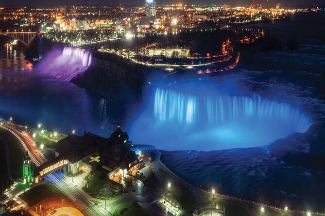 From Toronto:Winter Festival of Lights Niagara Falls Evening Tour - Floral Clock and Niagara-on-the-Lake: short stops with real personality