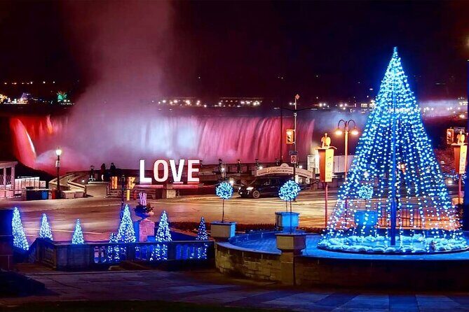 From Toronto:Winter Festival of Lights Niagara Falls Evening Tour - Festival of Lights at Niagara Falls: what 2 hours gets you
